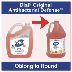 Dial Professional 1 gal. Plus Aloe Antibacterial Foaming Hand Wash Refill - Original Scent (4/Carton)