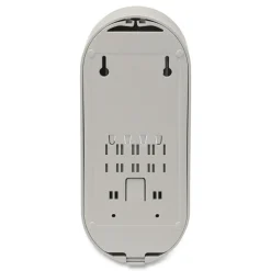 Dial Professional 3.75 in. x 3.38 in. x 8.75 in. 15 oz Versa Dispenser for Pouch Refills - Light Gray/White (6/Carton)