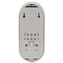 Dial Professional 3.75 in. x 3.38 in. x 8.75 in. 15 oz Versa Dispenser for Cartridge Refills - Light Gray/White (6/Carton)