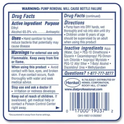 Dial Professional 1.2 Liter Bottle Antibacterial Foaming Hand Sanitizer Refill for FIT Manual Dispenser - Fragrance-Free (3/Carton)