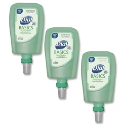 Dial Professional 1 Liter Basics Hypoallergenic Foaming Hand Wash Refill for FIT Touch Free Dispenser - Honeysuckle Scent (3/Carton)