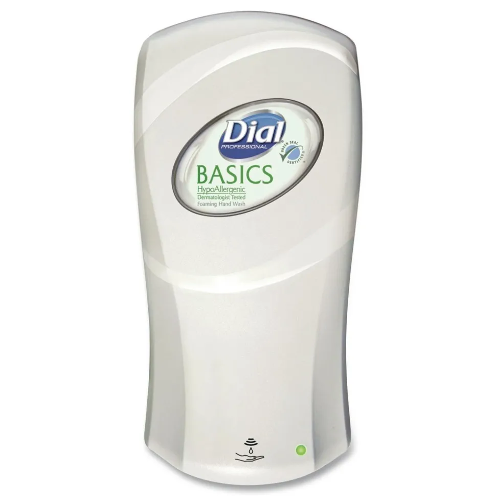 Dial Professional 1 Liter Basics Hypoallergenic Foaming Hand Wash Refill for FIT Touch Free Dispenser - Honeysuckle Scent (3/Carton)