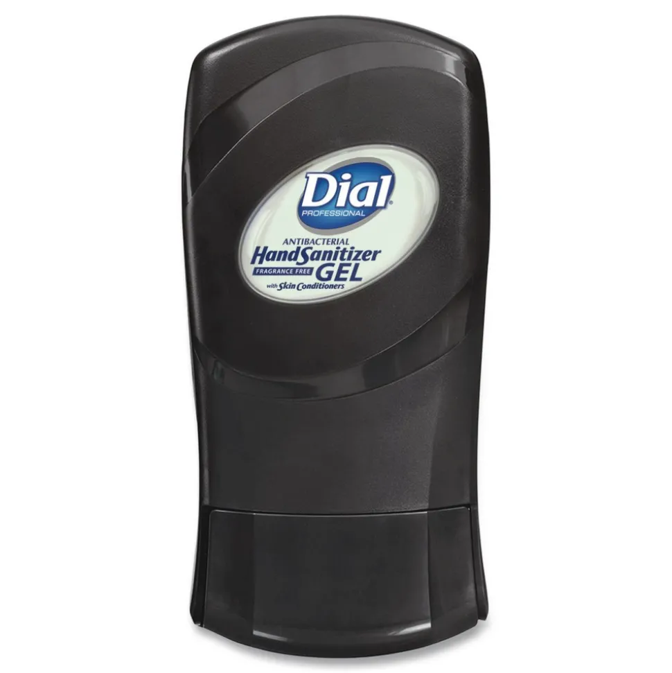 Dial Professional 1.2 Liter Antibacterial Gel Hand Sanitizer Refill for FIT Manual Dispenser - Fragrance-Free (3/Carton)