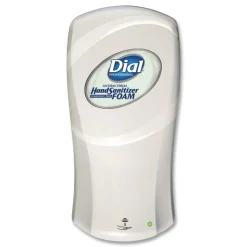 Dial Professional 1 Liter Bottle Antibacterial Foaming Hand Sanitizer Refill for FIT Touch Free Dispenser - Fragrance-Free (3/Carton)