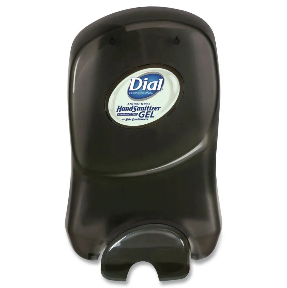 Dial Professional 1.2 Liter Antibacterial Gel Hand Sanitizer Refill for Dial 1700 Dispenser - Fragrance-Free (3/Carton)
