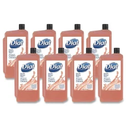 Dial Professional 1 Liter Hair and Body Wash Refill Bottle - Neutral Scent (8/Carton)