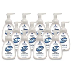 Dial Professional 7.5 oz. Antimicrobial Foaming Tabletop Pump Hand Wash (12/Carton)