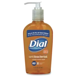 Dial Professional 7.5 oz. Antibacterial Liquid Hand Soap - Gold (12/Carton)