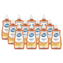 Dial Professional 11 oz. Pump Bottle Antibacterial Defense Gold Hand Soap Plus Aloe - Original (12/Carton)