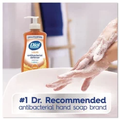 Dial Professional 11 oz. Pump Bottle Antibacterial Defense Gold Hand Soap Plus Aloe - Original (12/Carton)