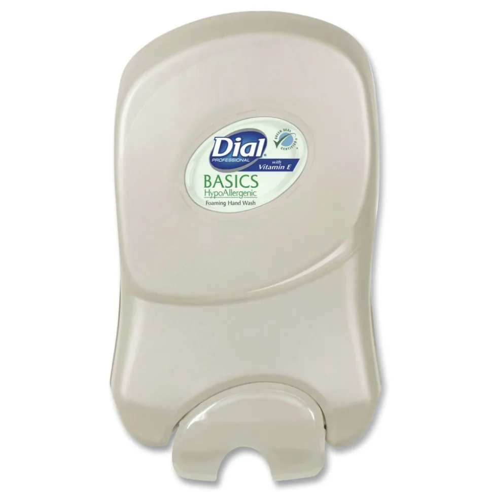 Dial Professional Basics 1.7 Liter Hypoallergenic Foaming Hand Wash Refill for Dial 1700 Dispenser - Honeysuckle (3/Carton)