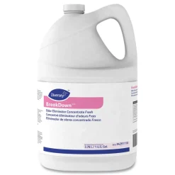 Diversey Care 1 Gallon Bottle Liquid Odor Eliminator - Cherry Almond Scent (4/Carton)