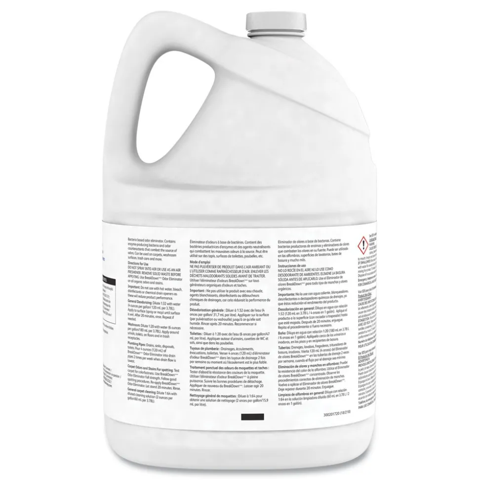 Diversey Care 1 Gallon Bottle Liquid Odor Eliminator - Cherry Almond Scent (4/Carton)