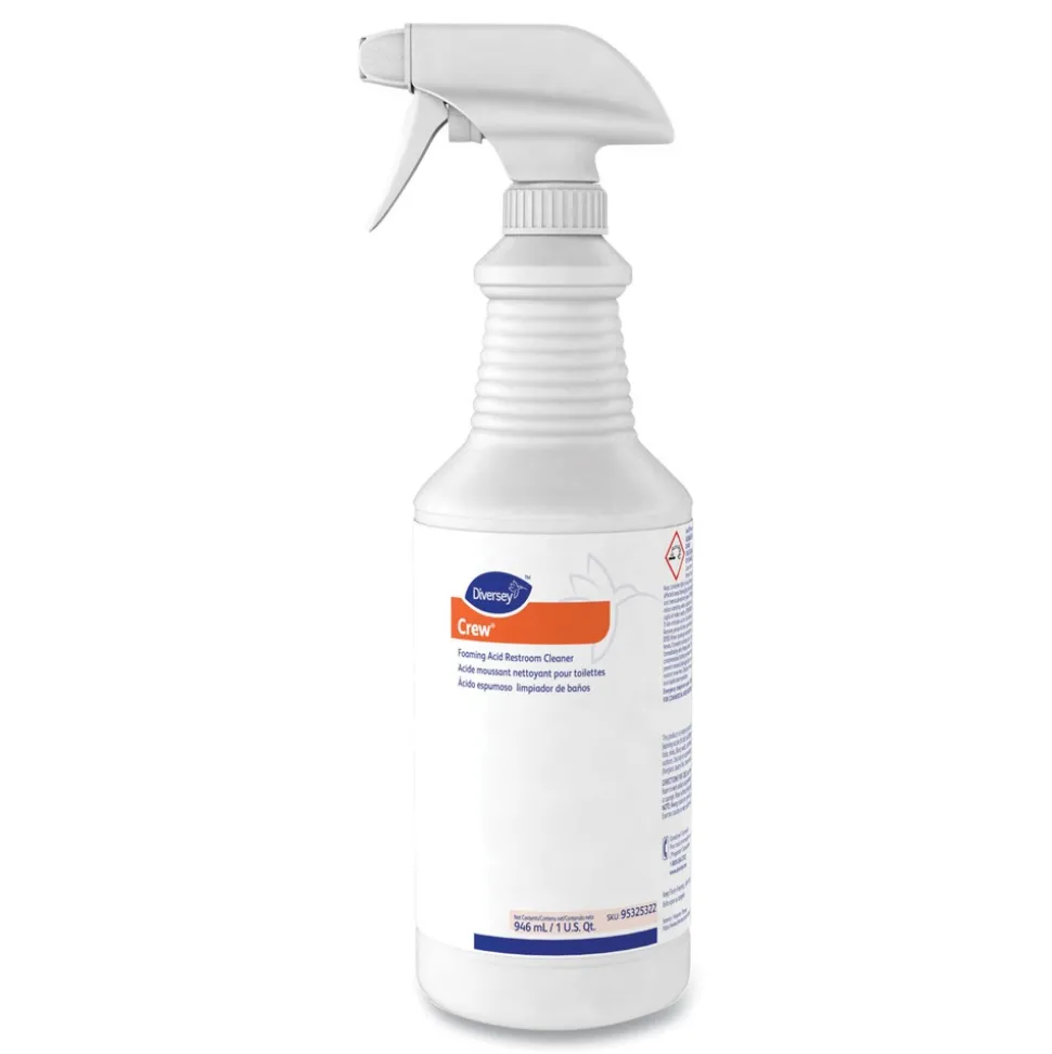 Diversey Care 32 oz. Spray Bottle Fresh Scent Foaming Acid Restroom Cleaner (12/Carton)