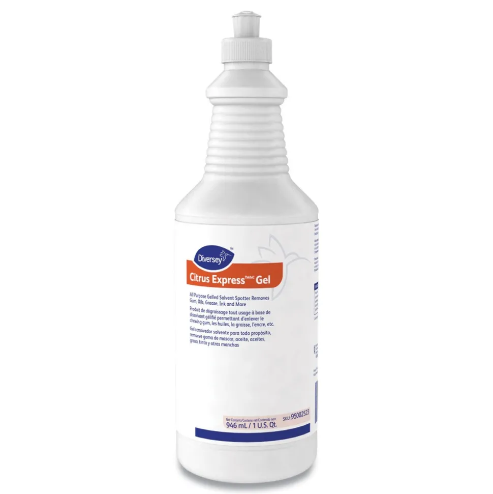 Diversey Care 32 oz. Squeeze Bottle Citrus Scent Citrus Express Gel Spotter (6/Carton)