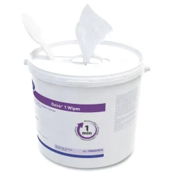 Diversey Care Oxivir 11 in. x 12 in. 1-Ply 1 Wipes (160/Canister, 4 Canisters/Carton)