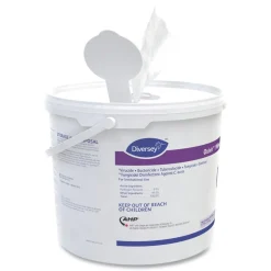 Diversey Care Oxivir 11 in. x 12 in. 1-Ply 1 Wipes (160/Canister, 4 Canisters/Carton)