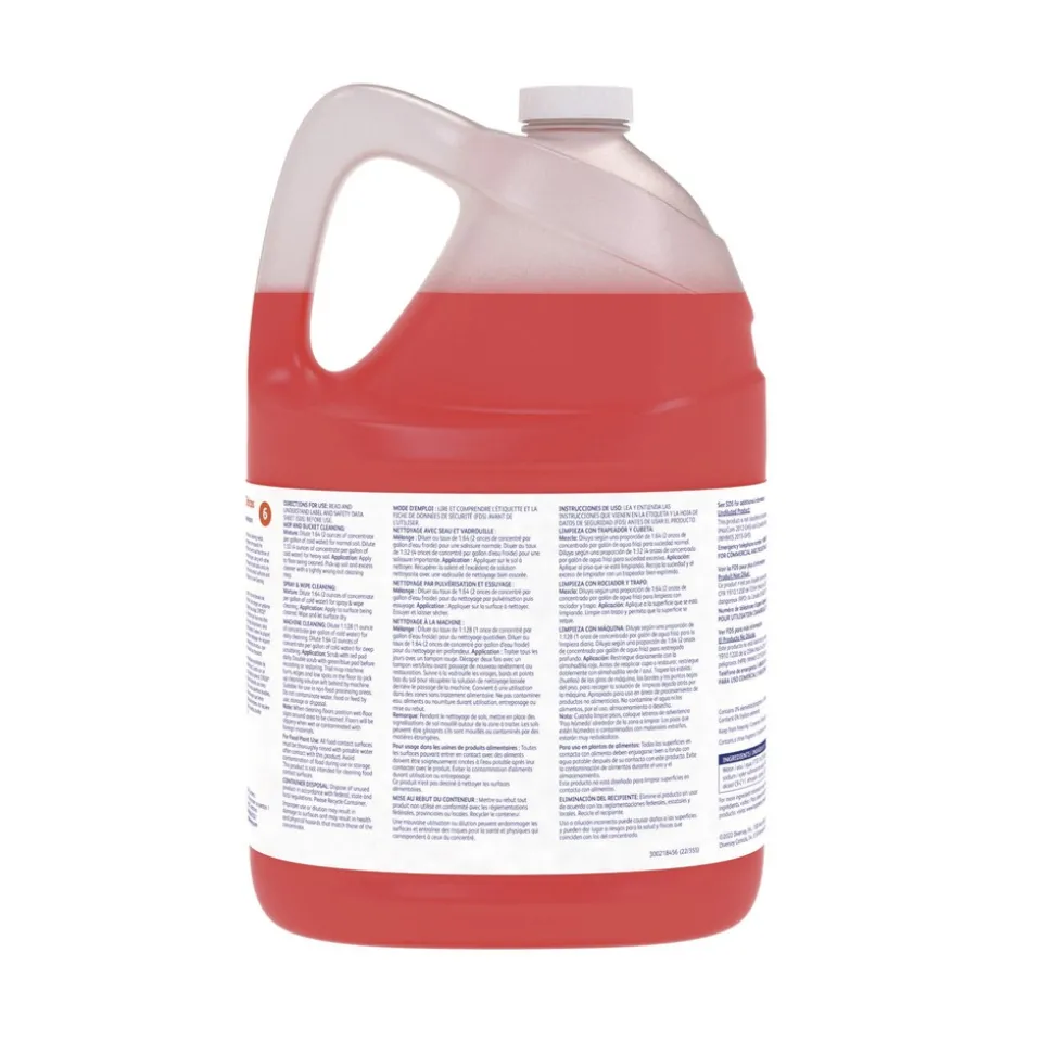 Diversey Care Stride Citrus 1 Gallon Bottle Neutral Cleaner (4/Carton)