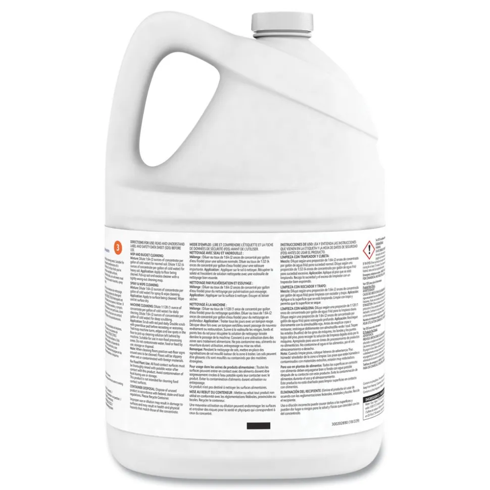 Diversey Care Stride Citrus 1 Gallon Bottle Neutral Cleaner (4/Carton)