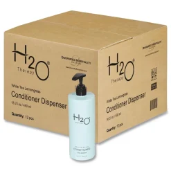 Diversified Hospitality Solutions H2O Therapy 16.23 oz Conditioner - White Tea and Lemongrass (12/Carton)