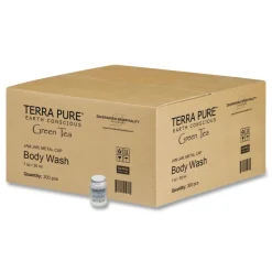 Diversified Hospitality Solutions Terra Pure 1 oz Body Wash - Green Tea Lemongrass (300/Carton)