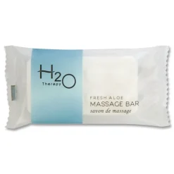 Diversified Hospitality Solutions H2O Therapy 1.1 oz Soaps - White Tea and Lemongrass (400/Carton)