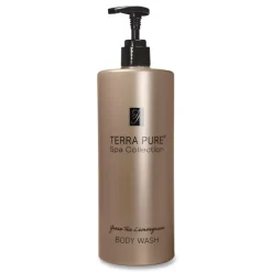 Diversified Hospitality Solutions Terra Pure 16.23 oz Body Wash - Green Tea Lemongrass (12/Carton)