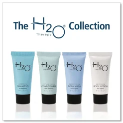 Diversified Hospitality Solutions H2O Therapy 0.85 oz Single-Use Conditioner - White Tea and Lemongrass (300/Carton)