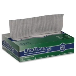 Dixie Dispens-A-Wax 10.75 in. x 7.5 in. Waxed Deli Patty Paper (6000/Carton)