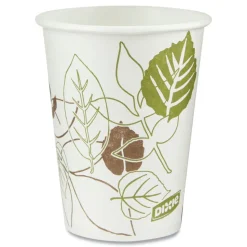 Dixie Pathways 8 oz. Paper Hot Cups (25/Bag, 20 Bags/Carton)