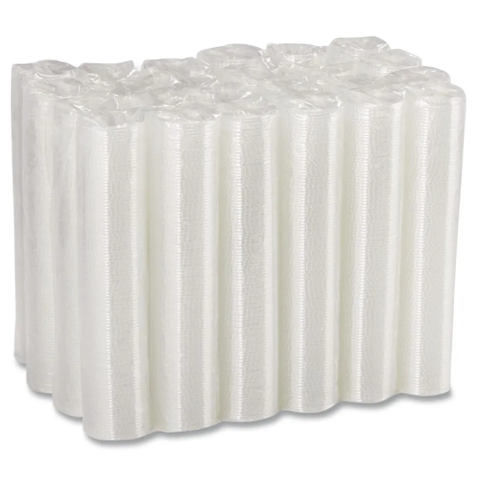 Dixie Plastic Portion Cup Lid Fits 1.5 oz to 2 oz Cups - Clear (2400/Carton)