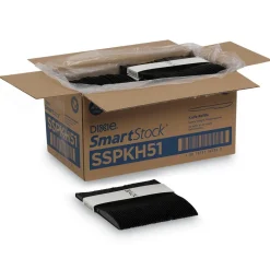 Dixie SmartStock Series-O 7 in. Heavyweight Plastic Cutlery Knives Refill - Black (40/Pack, 24 Packs/Carton)