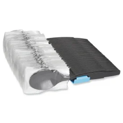 Dixie SmartStock Wrapped Heavyweight Cutlery Teaspoons Refill - Black (960/Carton)