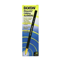 Dixon China Marker - Black (1-Dozen)