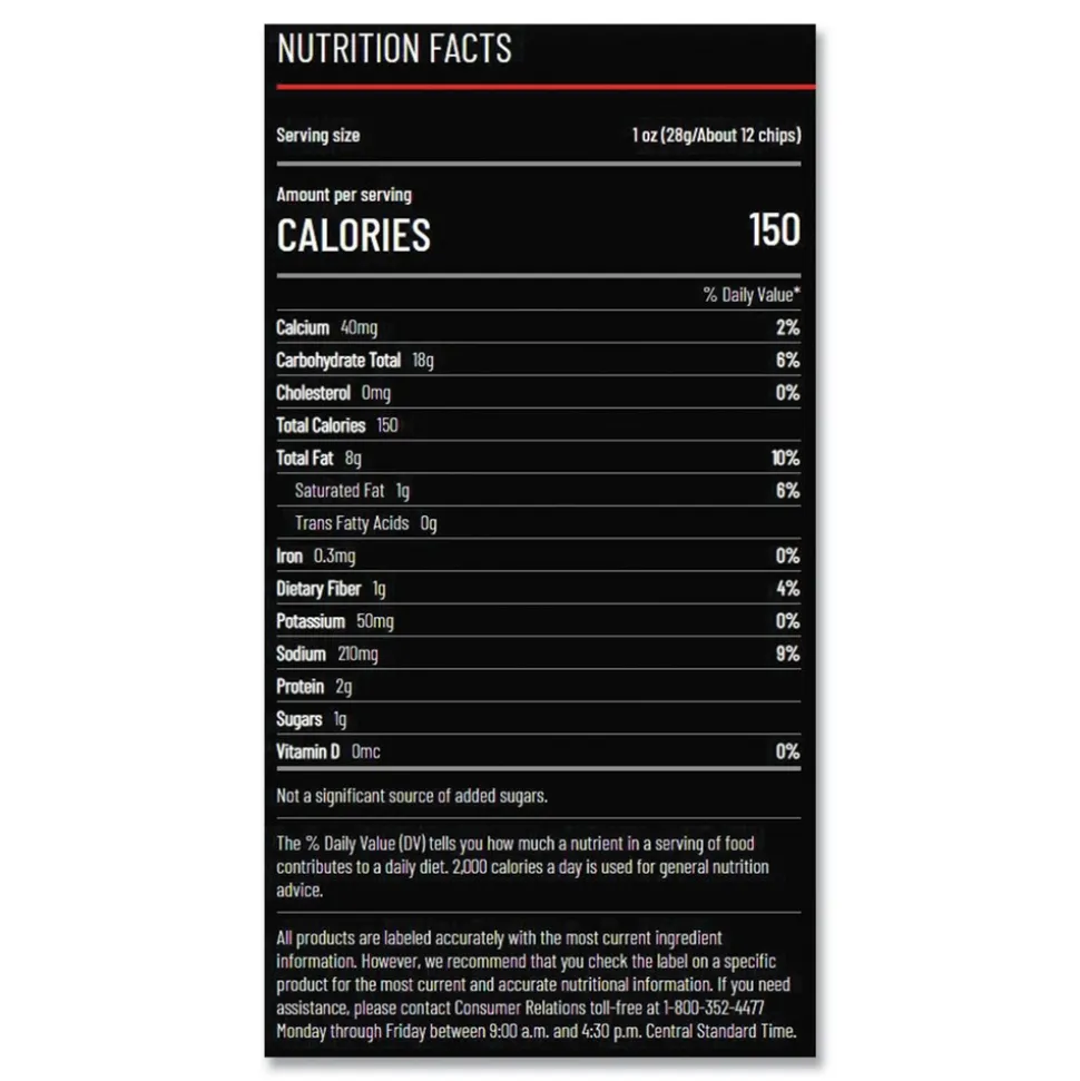 Doritos 1.75 oz Tortilla Chips Bag - Nacho Cheese (64/Carton)