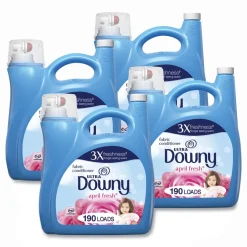 Downy 140 oz Liquid Fabric Softener - April Fresh (4/Carton)