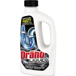 Drano 32 oz. Safety Cap Bottle Liquid Drain Cleaner (12/Carton)
