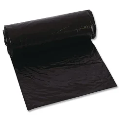 Draw 'n Tie Drawstring 33 Gallon 1.2 mil 33.5 in. x 38 in. Heavy-Duty Trash Bags - Black (150/Box)