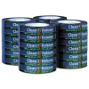 Duck Clean Release 0.94 in. x 60 yards 3 in. Core Painter's Tape - Blue (24/Carton)