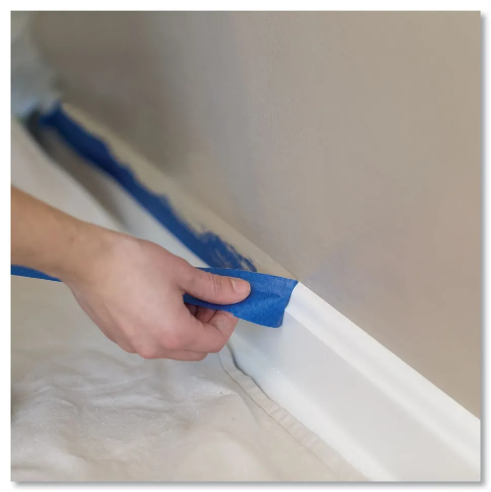 Duck Clean Release 0.94 in. x 60 yards 3 in. Core Painter's Tape - Blue (24/Carton)