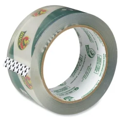 Duck EZ Start 1.88 in. x 60 yards 3 in. Core Premium Packaging Tape - Clear (1-Roll)