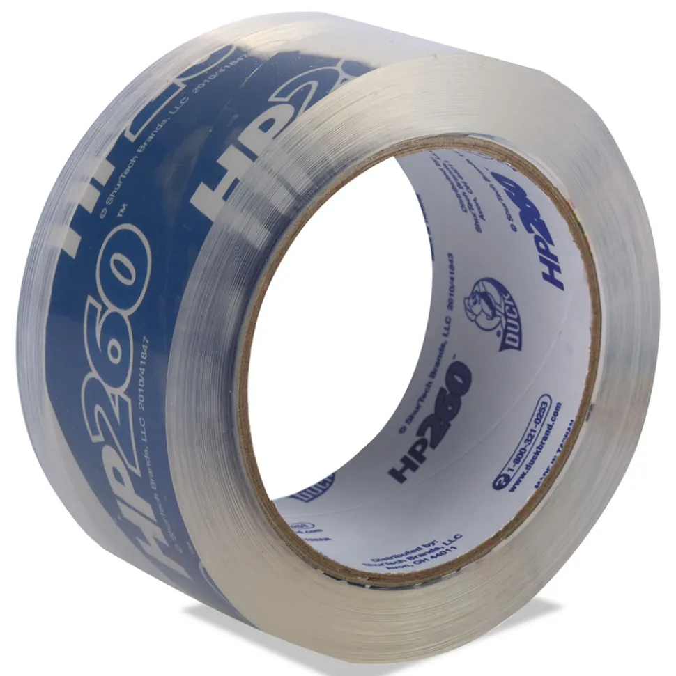 Duck HP260 1.88 in. x 60 yards 3 in. Core Packaging Tape - Clear (36/Carton)