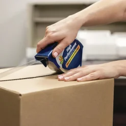 Duck HP260 1.88 in. x 60 yards 3 in. Core Packaging Tape with Dispenser - Clear (1-Roll)