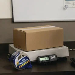 Duck HP260 1.88 in. x 60 yards 3 in. Core Packaging Tape with Dispenser - Clear (1-Roll)