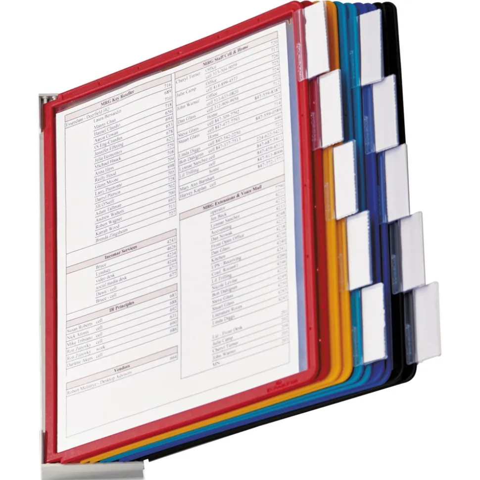 Durable 10 Panels VARIO Wall/Extension Reference System - Assorted Borders and Panels