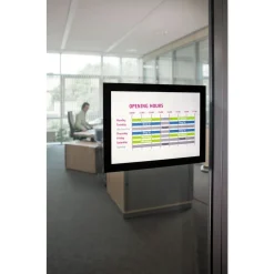 Durable DURAFRAME 5.5 x 8.5 Sign Holder - Black Frame (2/Pack)