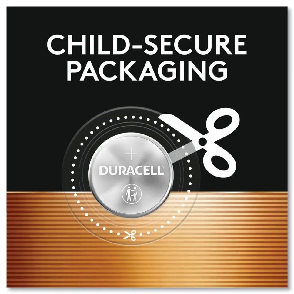 Duracell 2032 Lithium Coin Batteries with Bitterant (6/Box)