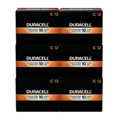 Duracell CopperTop Alkaline C Batteries (72/Carton)