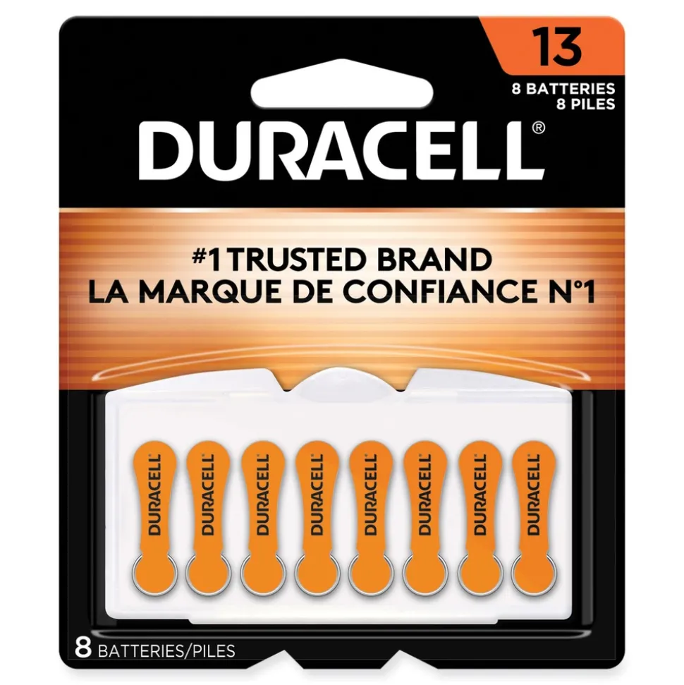 Duracell No. 13 Hearing Aid Battery (8/Pack)