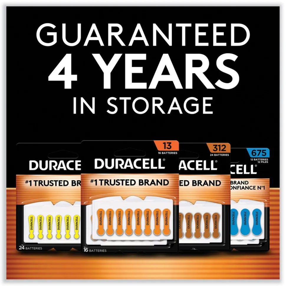 Duracell No. 13 Hearing Aid Battery (8/Pack)